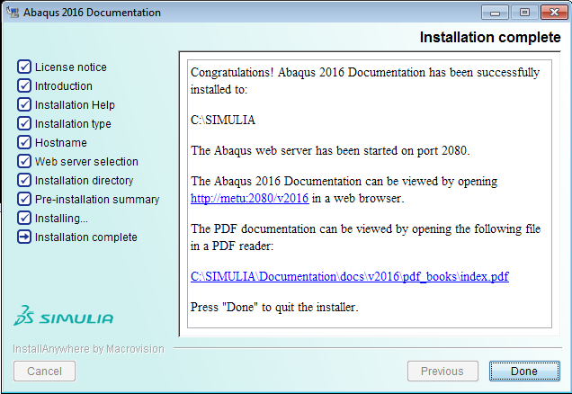 abaqus 6.14 user defined documentation
